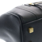 Celine Little Luggage Leather 2-Way Bag Gold Black — view 5