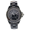 Chanel SE Quartz Black Ceramic Watch Dial