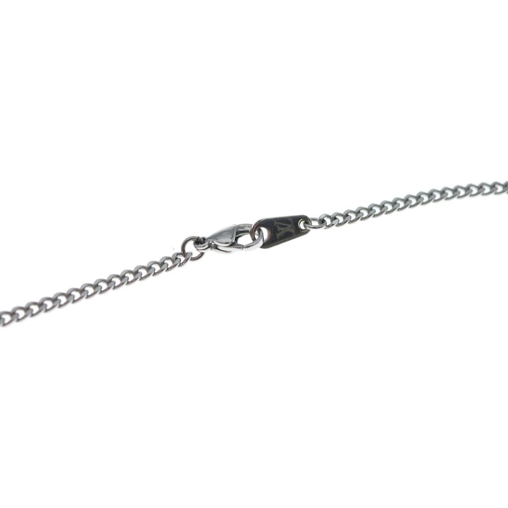 Louis Vuitton Monogram Low Logo Pendant Silver — view 4