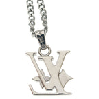 Louis Vuitton Monogram Low Logo Pendant Silver — view 5