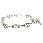 Hermes Chaine D'ancre GM Bracelet 17 Pieces Silver Chain — view 3