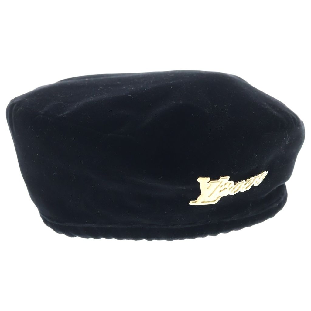 Louis Vuitton LV Vers Velvet Beret Black
