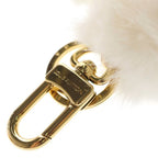 Louis Vuitton Vivienne Blanc Key Charm Key Holder White Brown — view 5