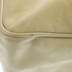 Chanel Camellia CC Logo Lambskin Leather Tote Beige — view 6