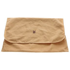 Louis Vuitton Monogram Cabas Piano Tote Brown Leather Gold — view 8