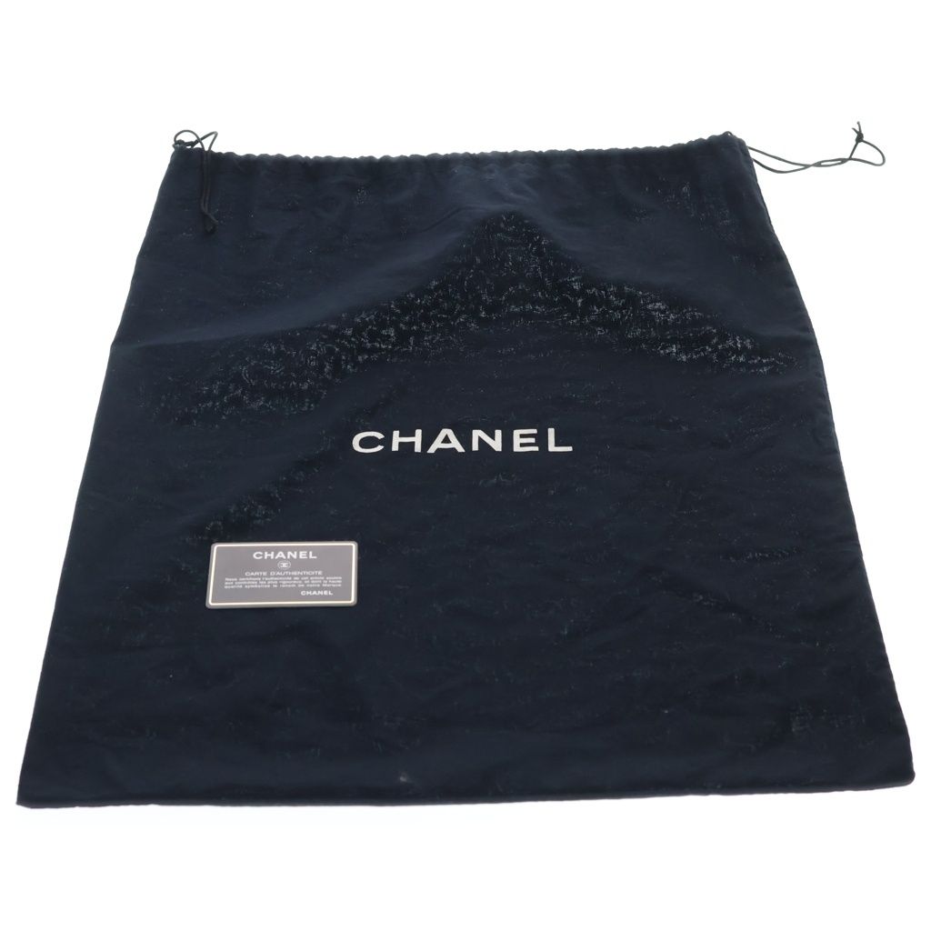 Chanel 2.55 Camellia Tweed Leather Messenger Chain Shoulder Bag Black Gray — view 8