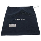 Chanel 2.55 Camellia Tweed Leather Messenger Chain Shoulder Bag Black Gray — view 8