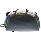 Gucci GG Psychedelic Backpack Supreme Canvas All Over Pattern Black Multicolor — view 4