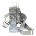 Dior CD Diamond Messenger Bag Mini Gray Leather Silver — view 3