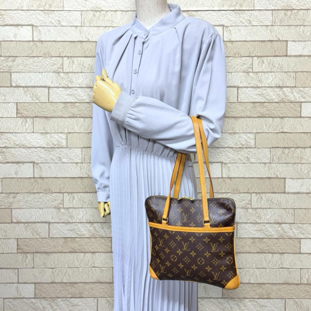 Louis Vuitton Cousin GM Monogram Shoulder Bag Canvas Brown — view 2