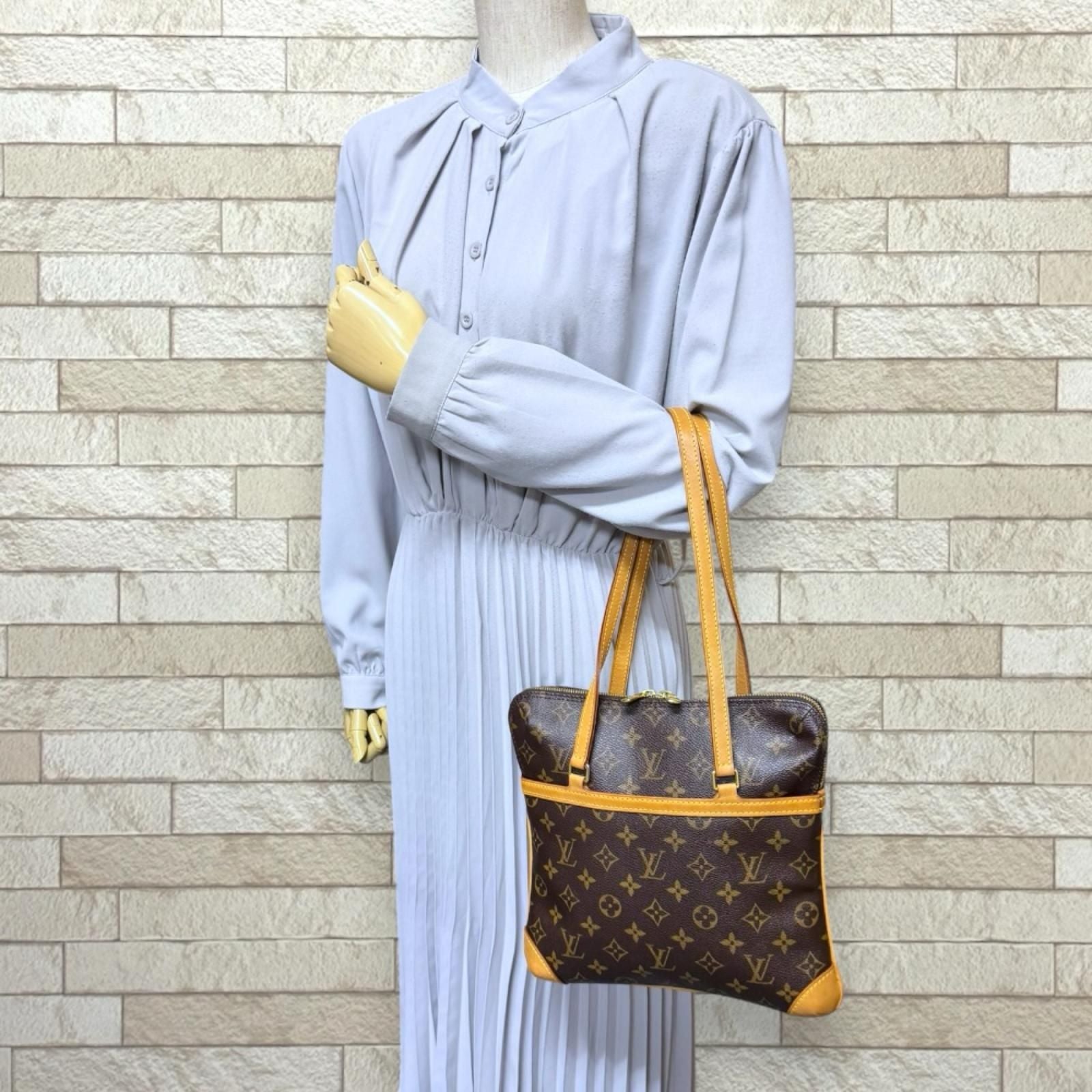 Louis Vuitton Cousin GM Monogram Shoulder Bag Canvas Brown — view 2