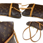 Louis Vuitton Cousin GM Monogram Shoulder Bag Canvas Brown — view 9