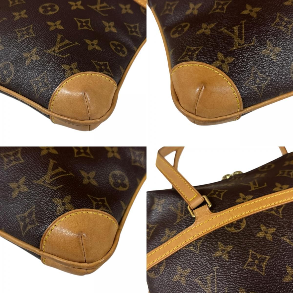 Louis Vuitton Cousin GM Monogram Shoulder Bag Canvas Brown — view 8