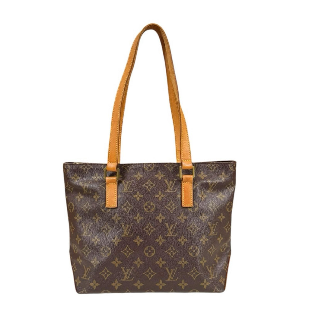 Louis Vuitton Cabas Piano Monogram Tote Canvas Brown
