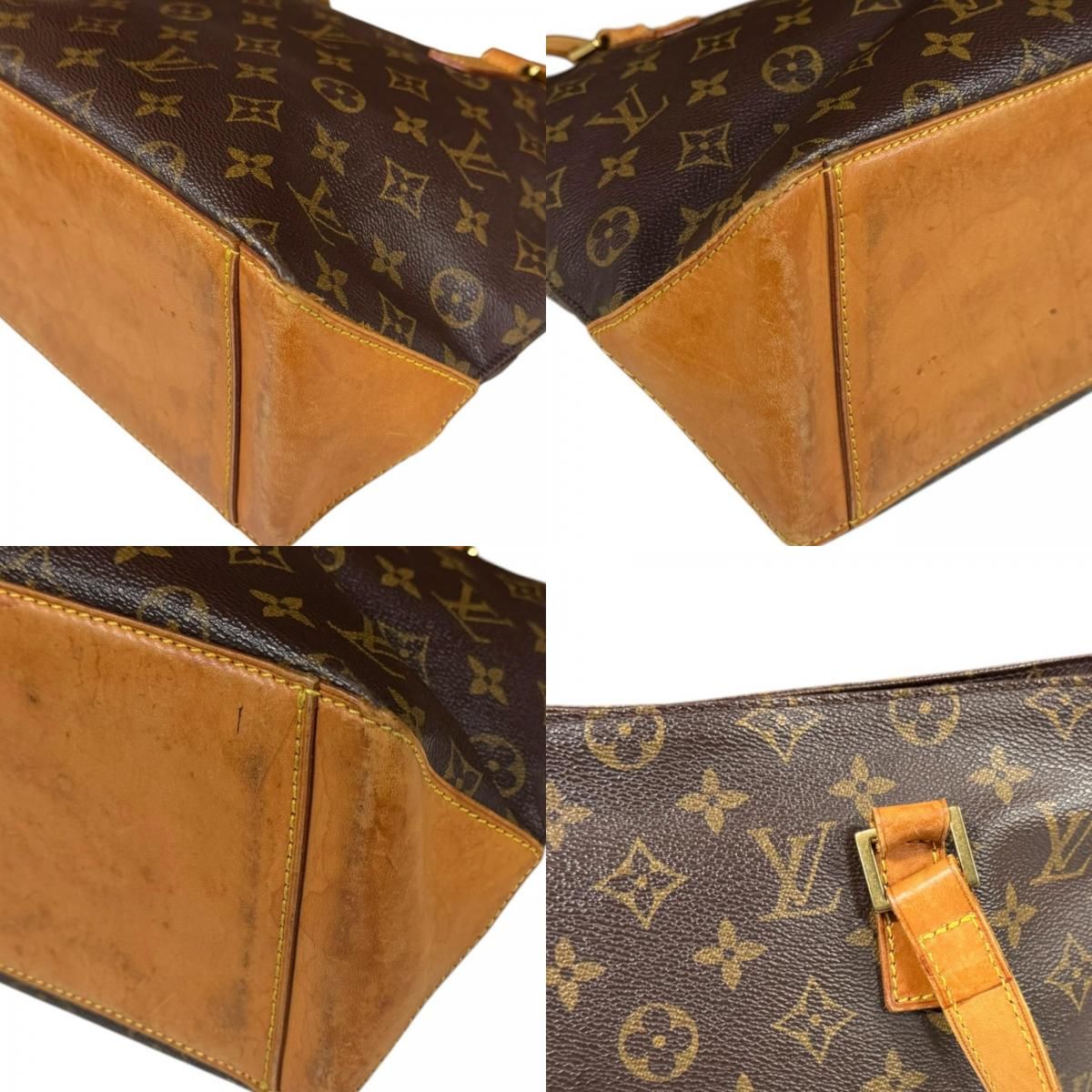 Louis Vuitton Cabas Piano Monogram Tote Canvas Brown — view 8