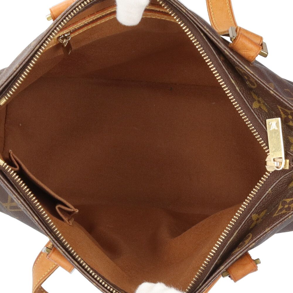 Louis Vuitton Cabas Piano Monogram Tote Canvas Brown — view 5