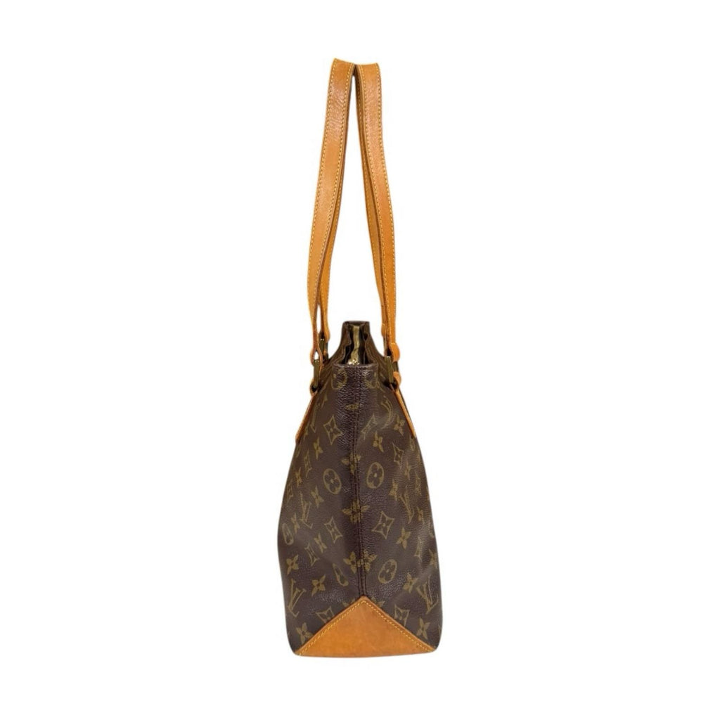 Louis Vuitton Cabas Piano Monogram Tote Canvas Brown — view 3