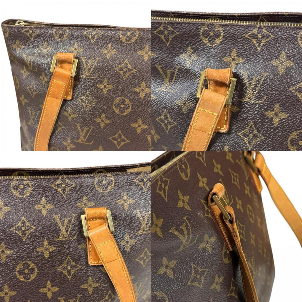 Louis Vuitton Cabas Piano Monogram Tote Canvas Brown — view 9