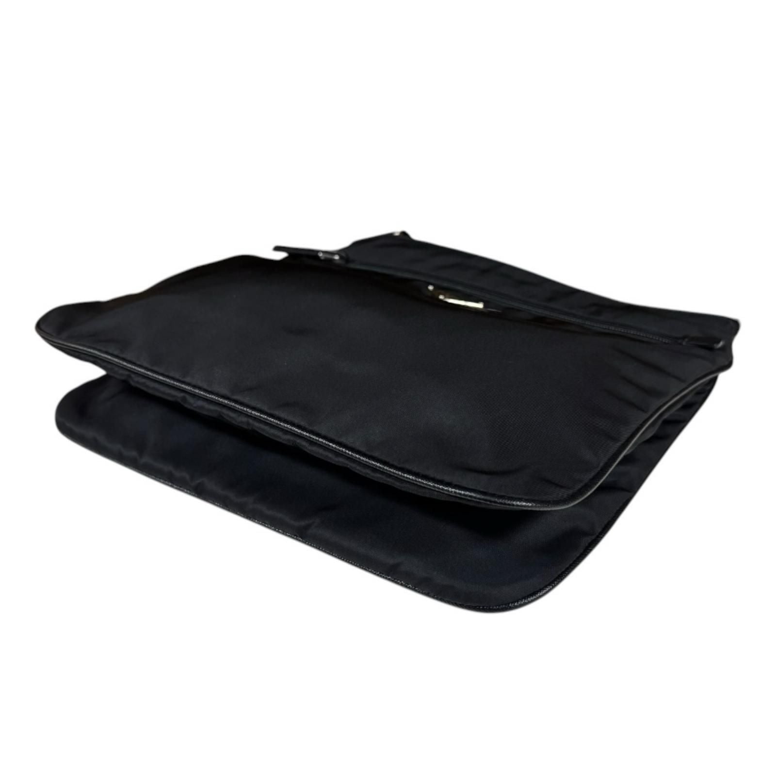 Prada Shoulder Bag Nylon Black — view 5