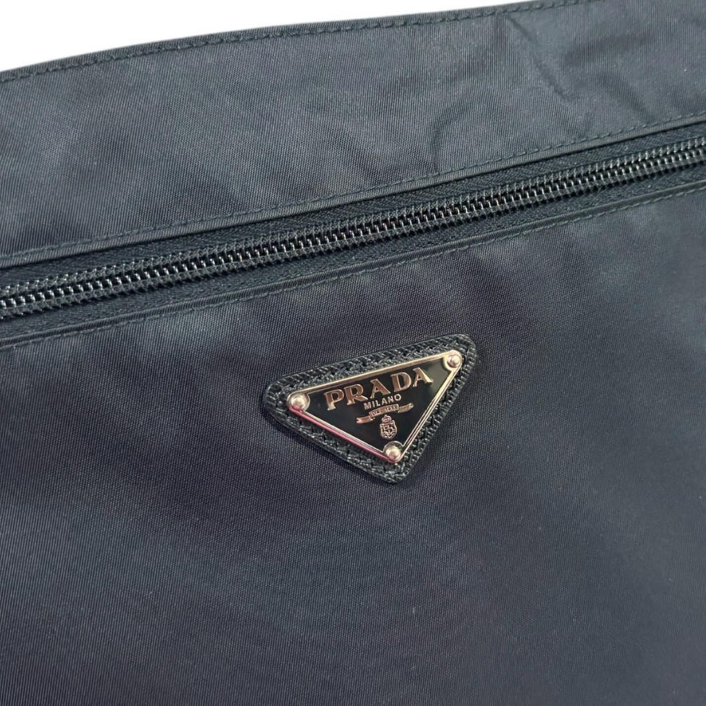 Prada Shoulder Bag Nylon Black — view 7