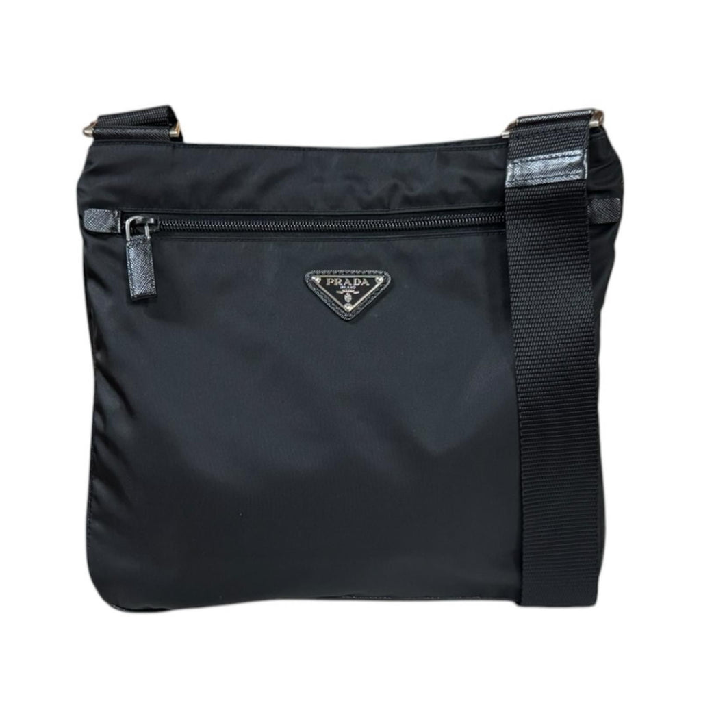 Prada Shoulder Bag Nylon Black