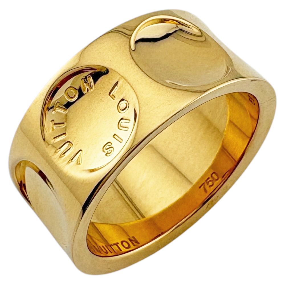 Louis Vuitton Grand Bague Empreinte Ring 18k Gold