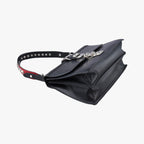 Prada Electra Studs Black Leather Saffiano 25 Messenger — view 5