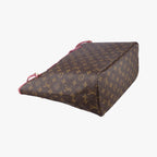 Louis Vuitton Neverfull MM Monogram Brown Rosevelle Ikat Flower — view 7
