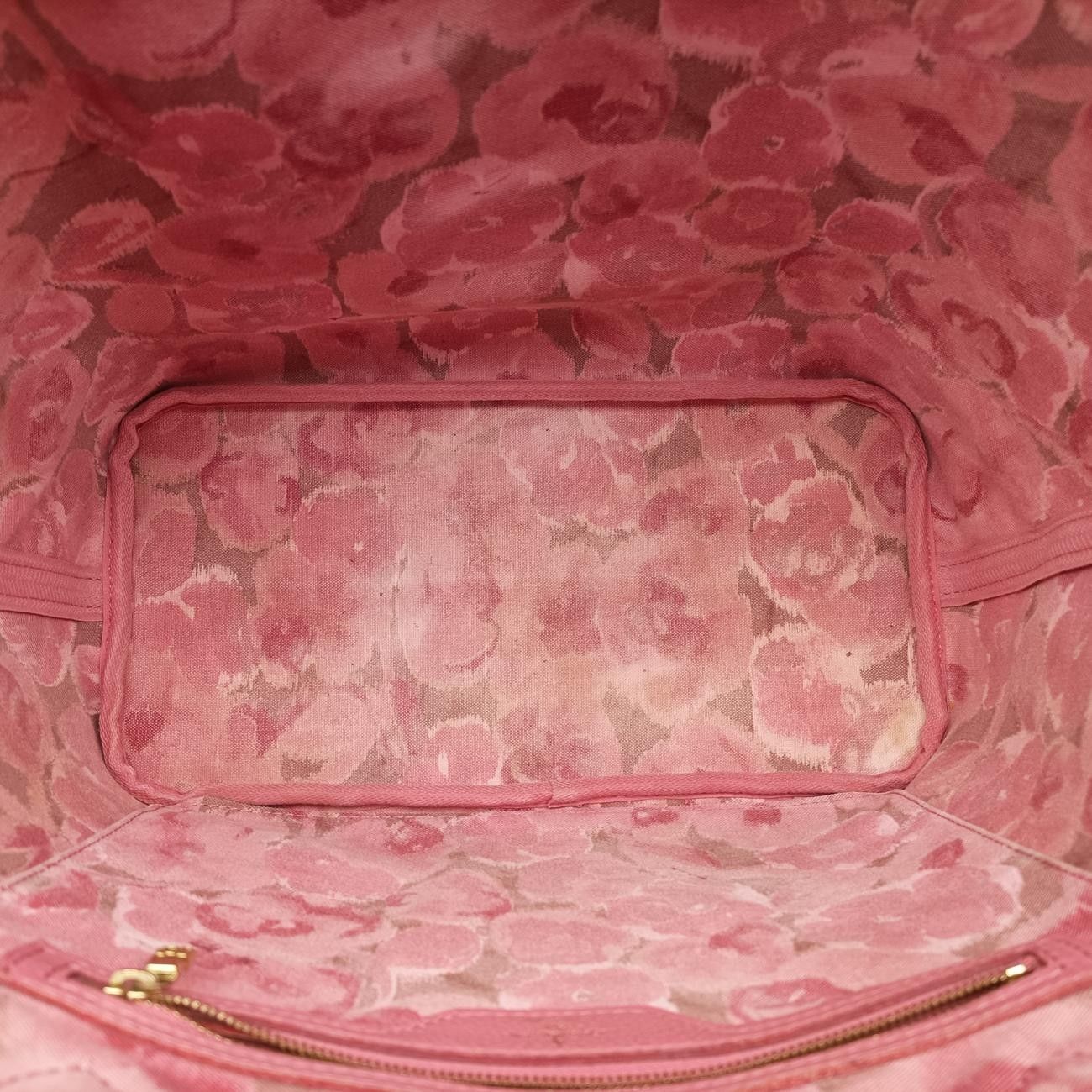 Louis Vuitton Neverfull MM Monogram Brown Rosevelle Ikat Flower — view 9