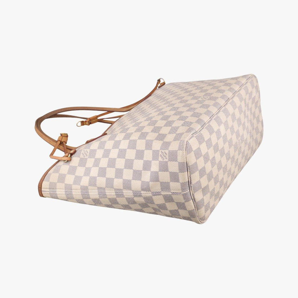 Louis Vuitton Neverfull MM Azur Damier Canvas — view 5