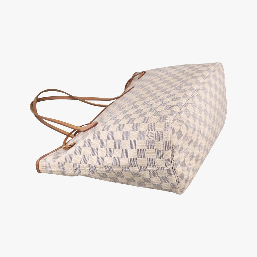 Louis Vuitton Neverfull MM Azur Damier Canvas — view 7
