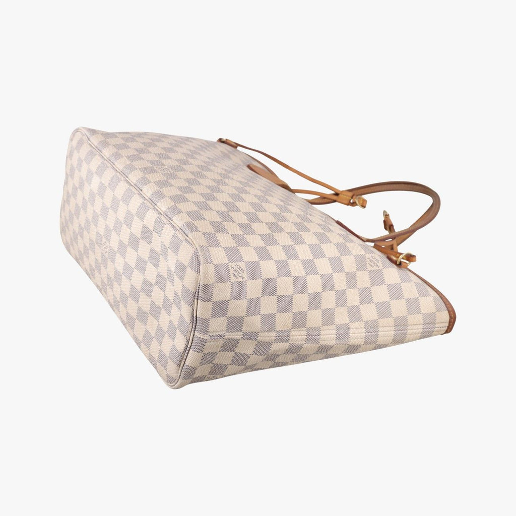 Louis Vuitton Neverfull MM Azur Damier Canvas — view 4