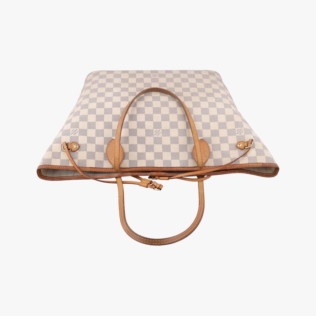 Louis Vuitton Neverfull MM Azur Damier Canvas — view 8