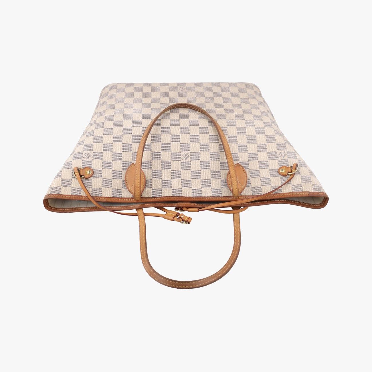 Louis Vuitton Neverfull MM Azur Damier Canvas — view 8