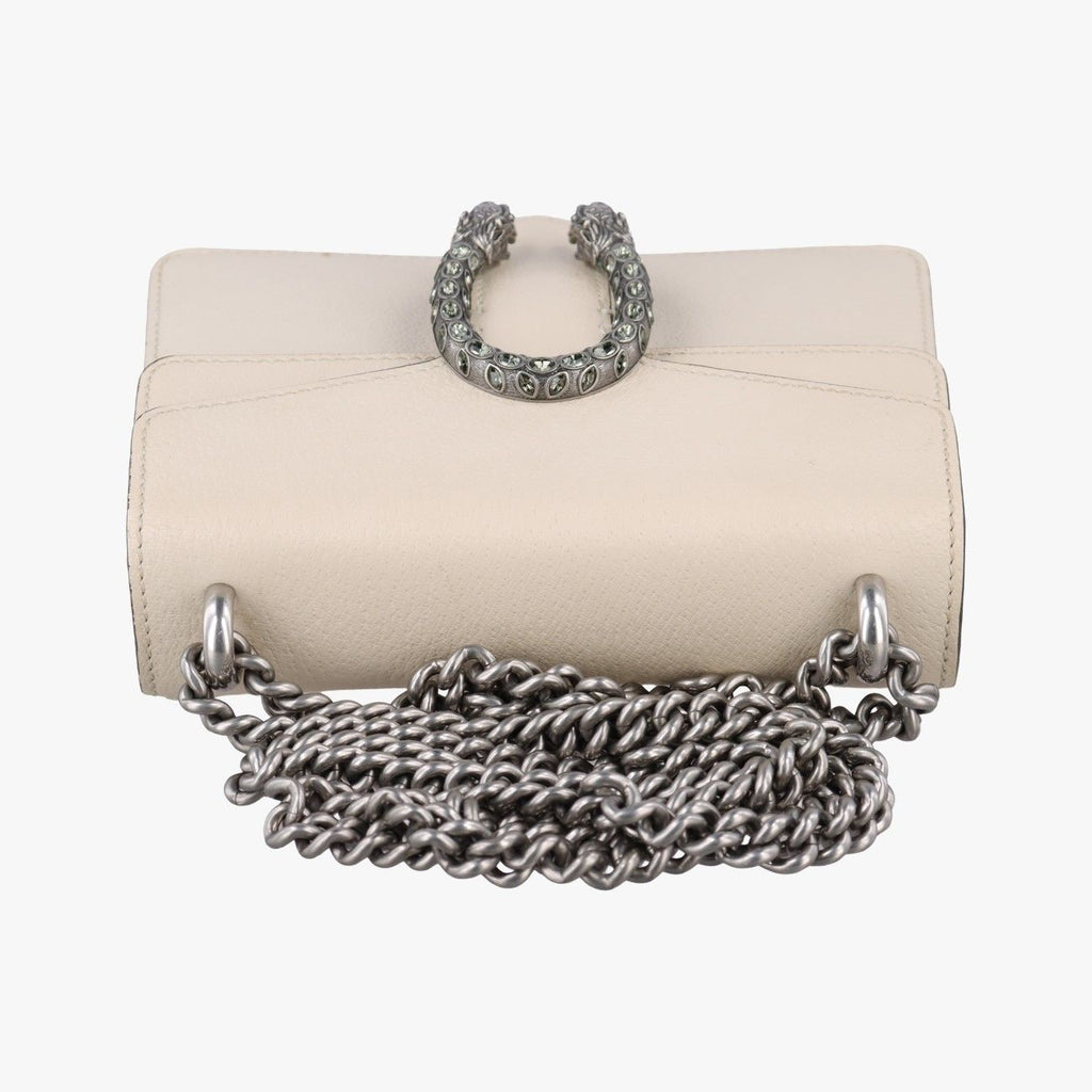 Gucci Dionysus White Leather Messenger — view 8