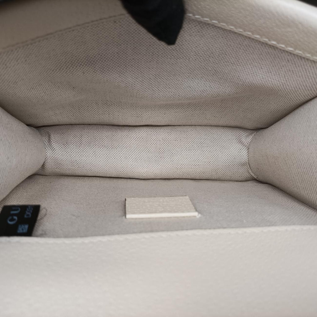 Gucci Dionysus White Leather Messenger — view 9