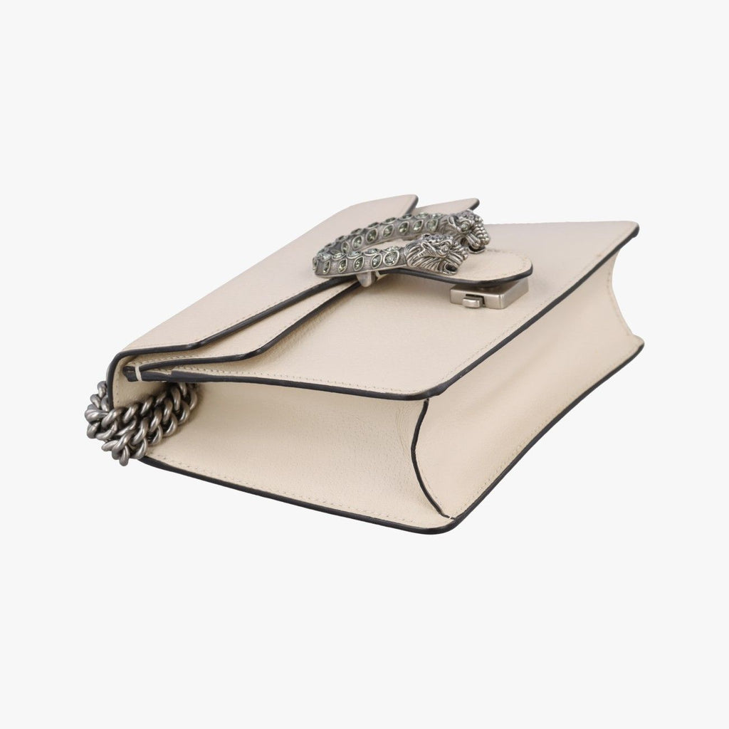 Gucci Dionysus White Leather Messenger — view 5