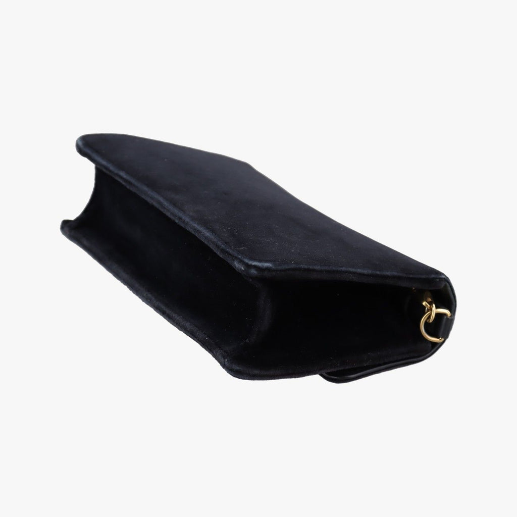 Gucci Square Black Velour Messenger — view 6
