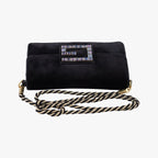 Gucci Square Black Velour Messenger — view 8