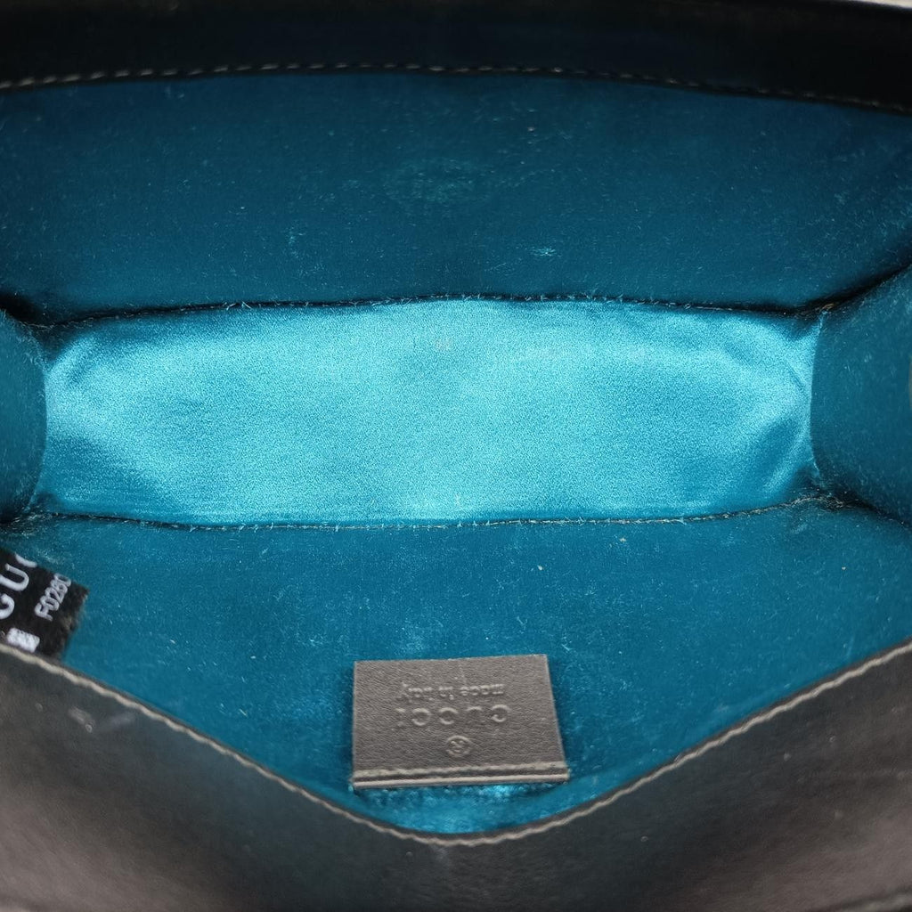 Gucci Square Black Velour Messenger — view 9