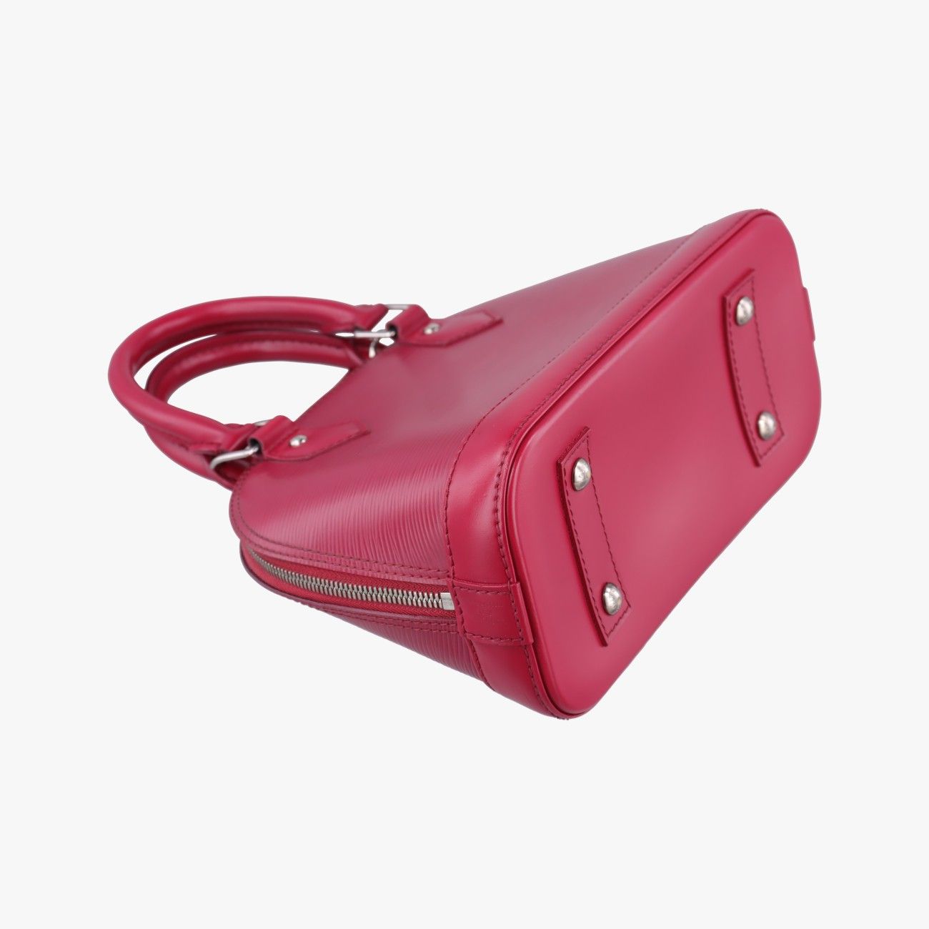 Louis Vuitton Alma BB Fuchsia Epi Handbag — view 7