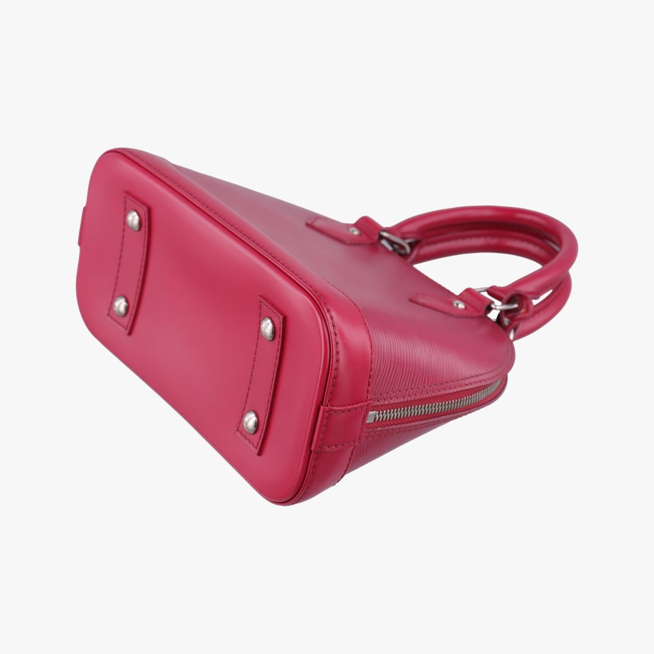 Louis Vuitton Alma BB Fuchsia Epi Handbag — view 4