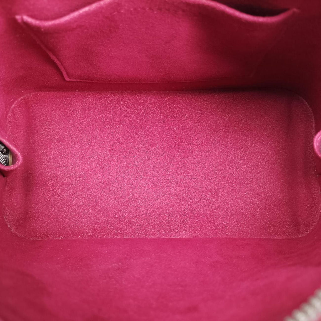 Louis Vuitton Alma BB Fuchsia Epi Handbag — view 9