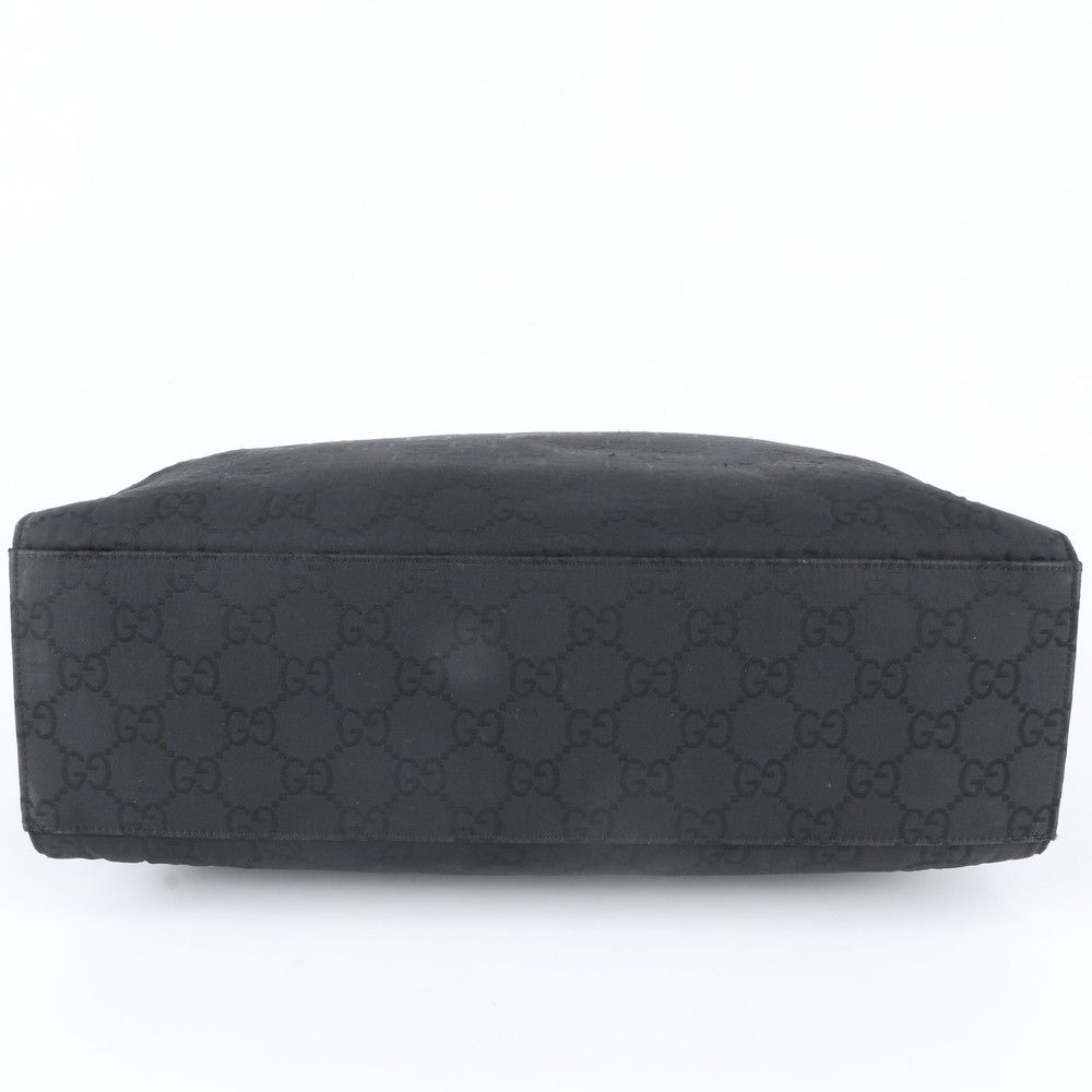 Gucci Bambu GG Nylon 002 Handbag Tote Black — view 5