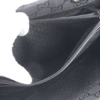 Gucci Bambu GG Nylon 002 Handbag Tote Black — view 8