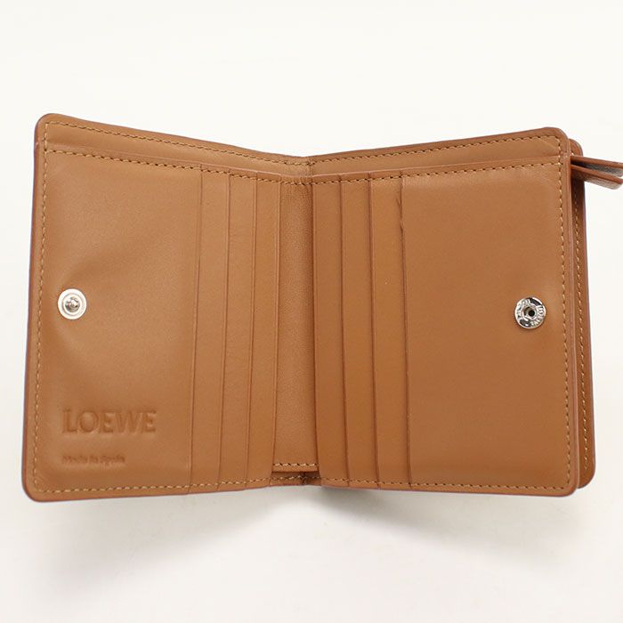 Loewe Compact Wallet Puzzle Bifold Calf — view 3