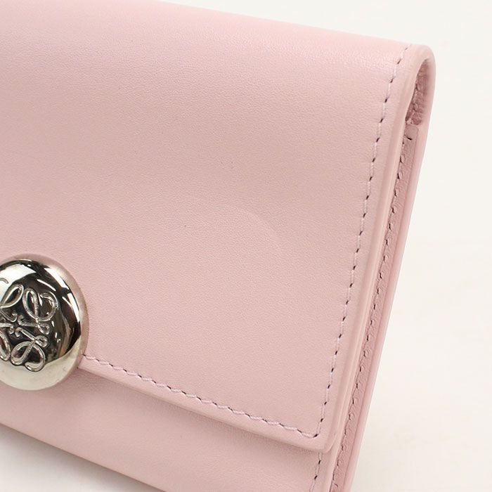 Loewe Vertical Wallet Small Pebble Trifold Calf — view 6