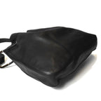 Gucci 001 Shoulder Bag Drawstring Leather Black — view 8
