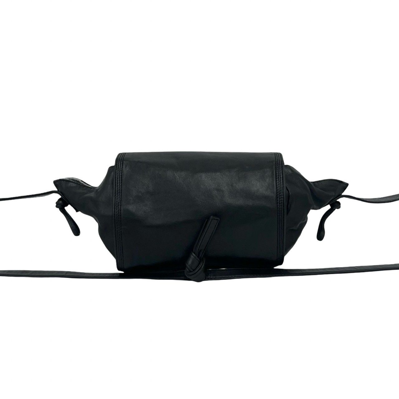 Loewe Vintage Anagram Logo Nappa Leather Mini Shoulder Bag Pochette Crossbody — view 3