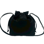 Loewe Vintage Anagram Logo Nappa Leather Drawstring Shoulder Bag Pochette — view 3